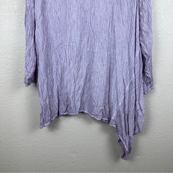 Soft Surroundings Ribbed Cowl Neck Long Sleeve Pullover Top Size 2X Women - Picture 6 of 11